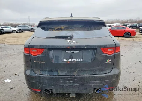 2020 Jaguar F-Pace S из США, поврежденный, VIN SADCM2FV0LA656203